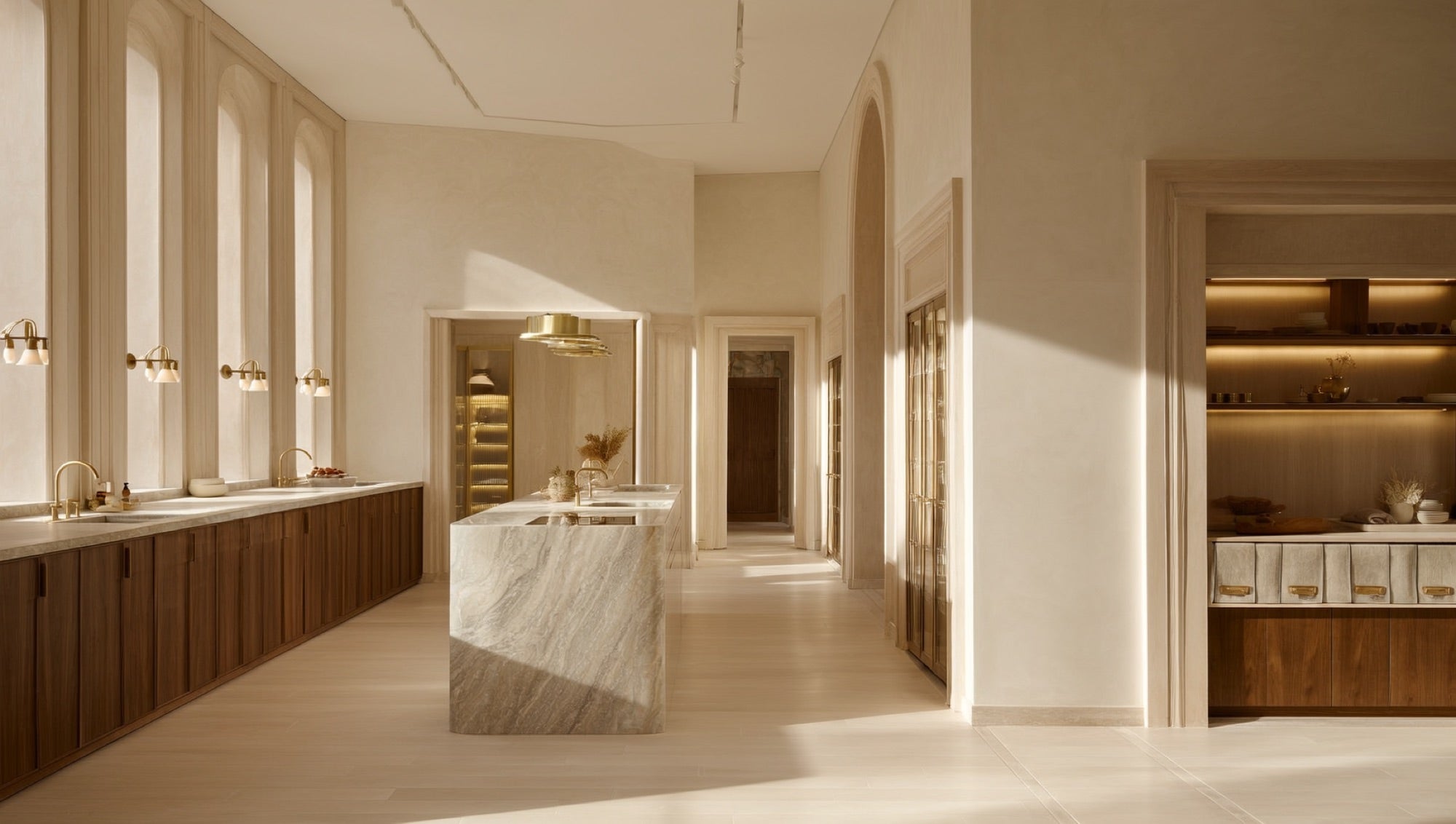 ANVE Kitchen and Bath showroom vignette