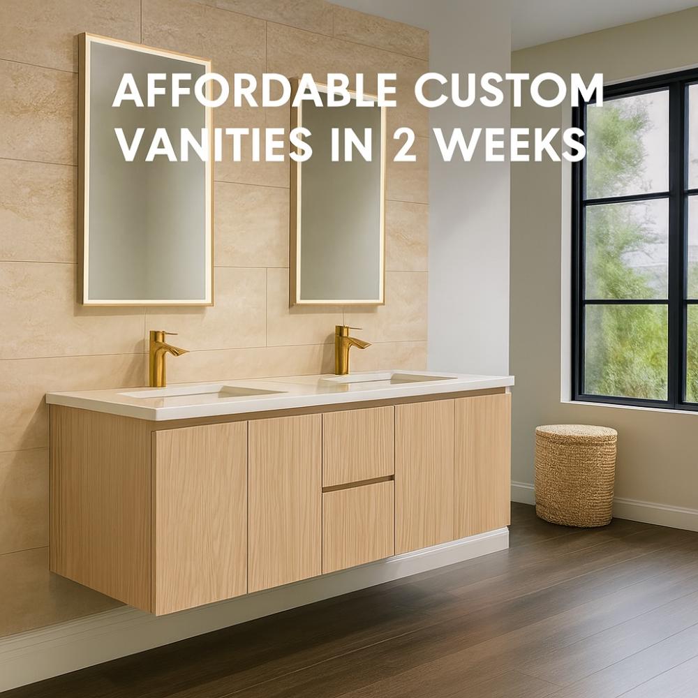 Affordable Custom Bathroom Vanities in 2 Weeks – How the Process Works