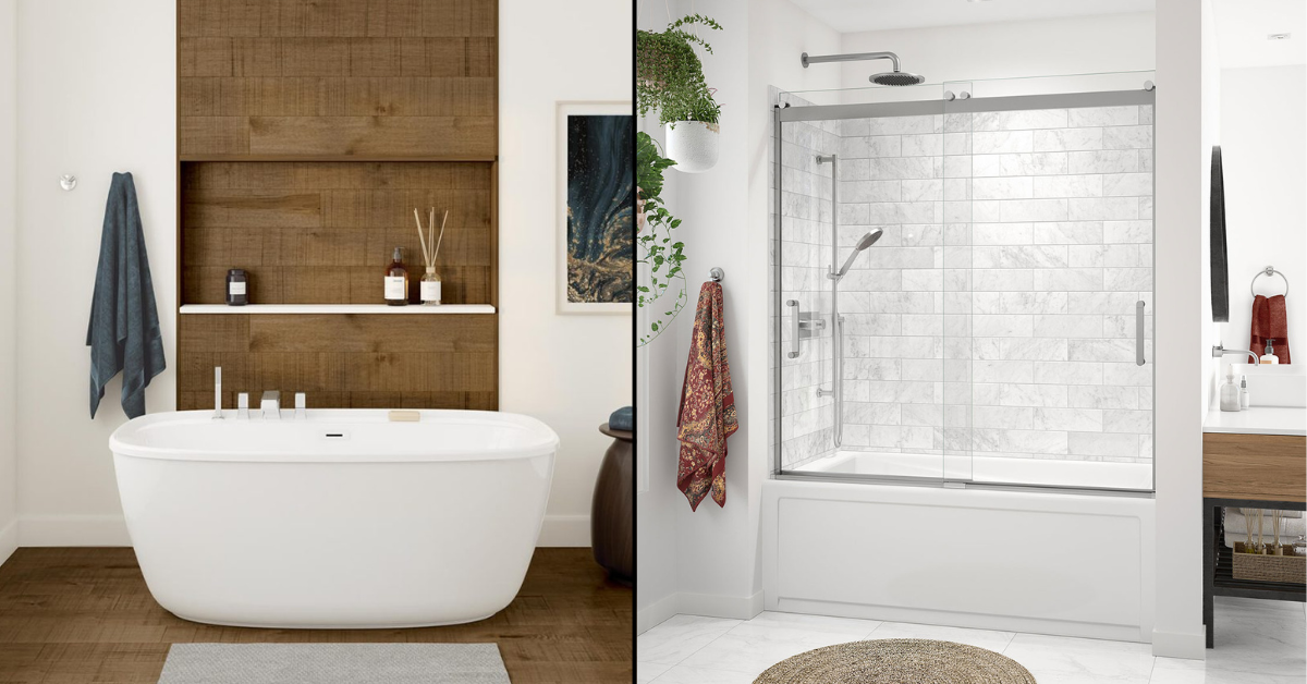 Pros and Cons: Freestanding vs Built In Bathtubs