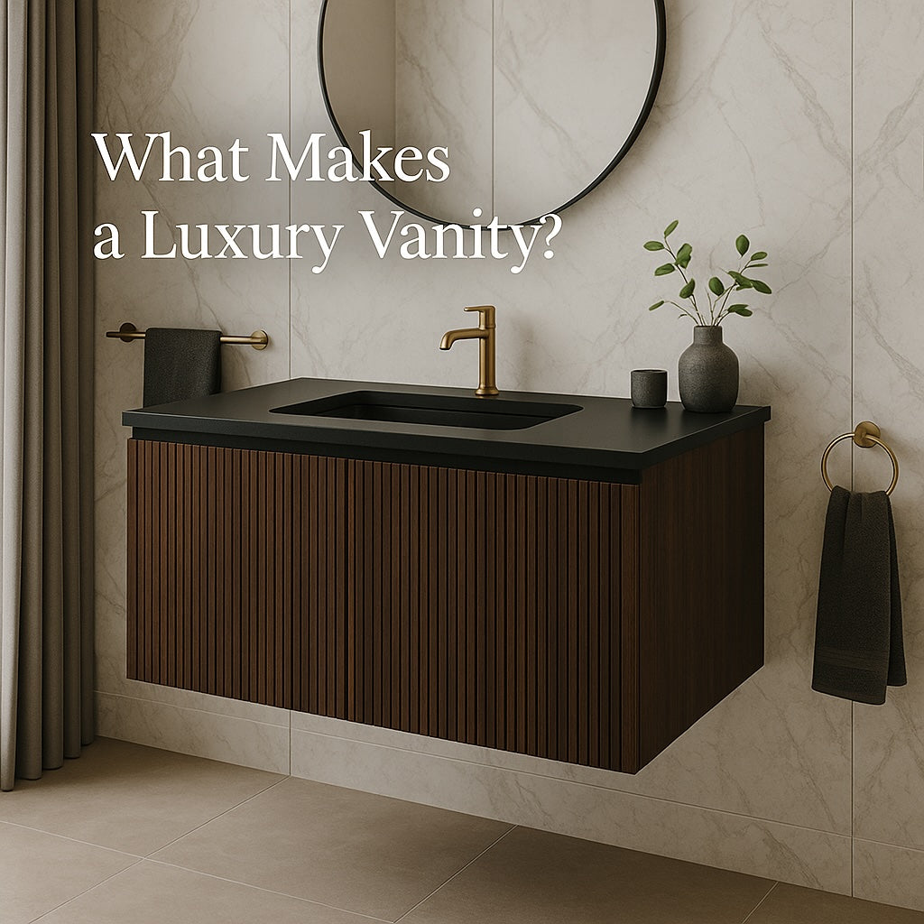 What Makes a Luxury Vanity?
