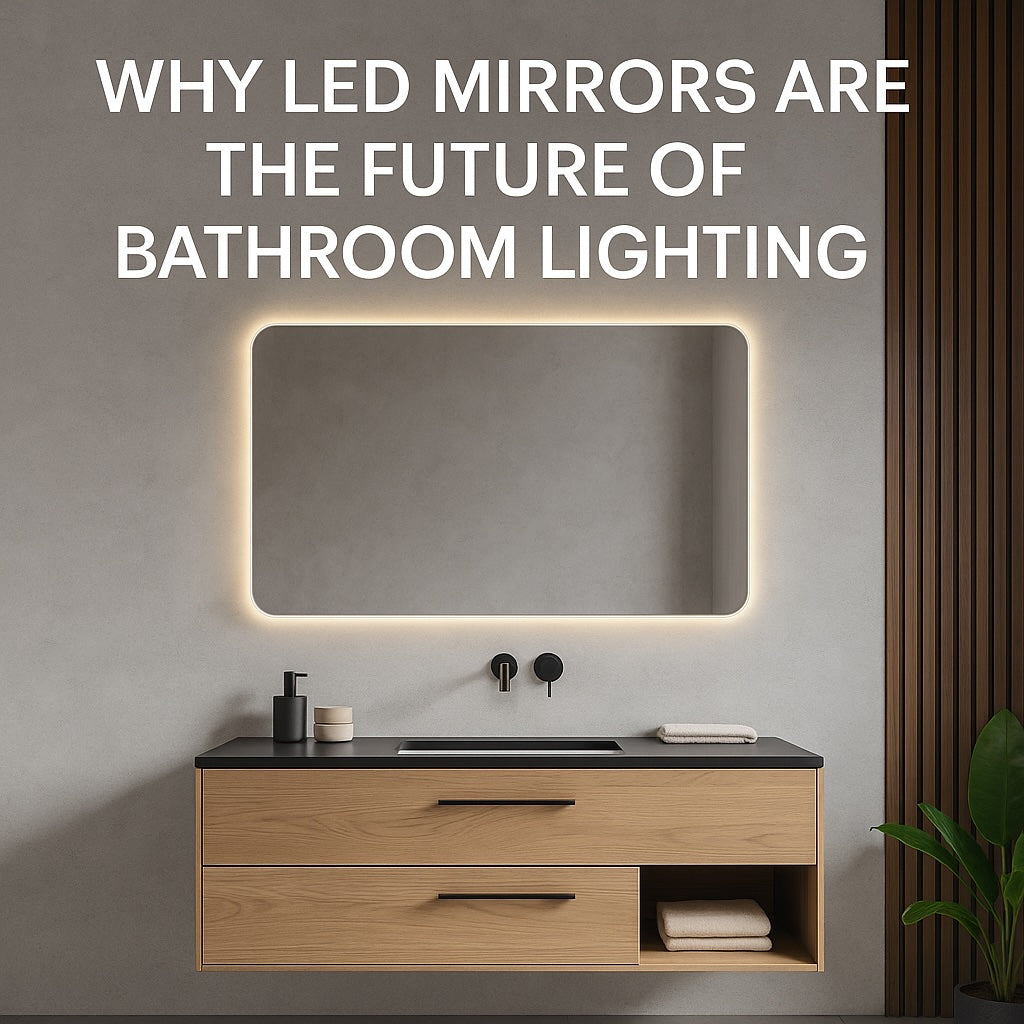 Why LED Mirrors Are the Future of Bathroom Lighting