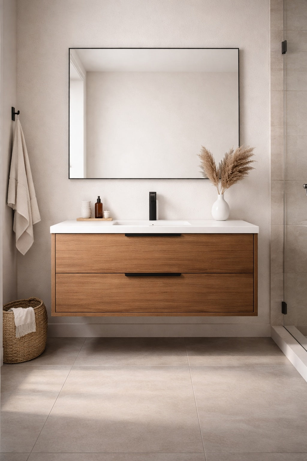 What 24″, 30″, 36″, and 48″ Bathroom Vanities Actually Look Like Installed