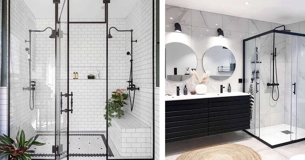 How to: Create a Bold Black & White Bathroom