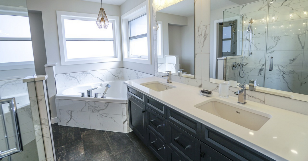 Design Ideas for Grey Vanities and Bathrooms