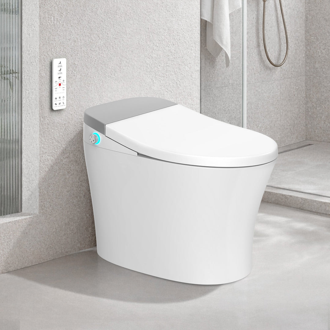 Pureflow Smart Toilet with Heated Seat and Bidet Wash