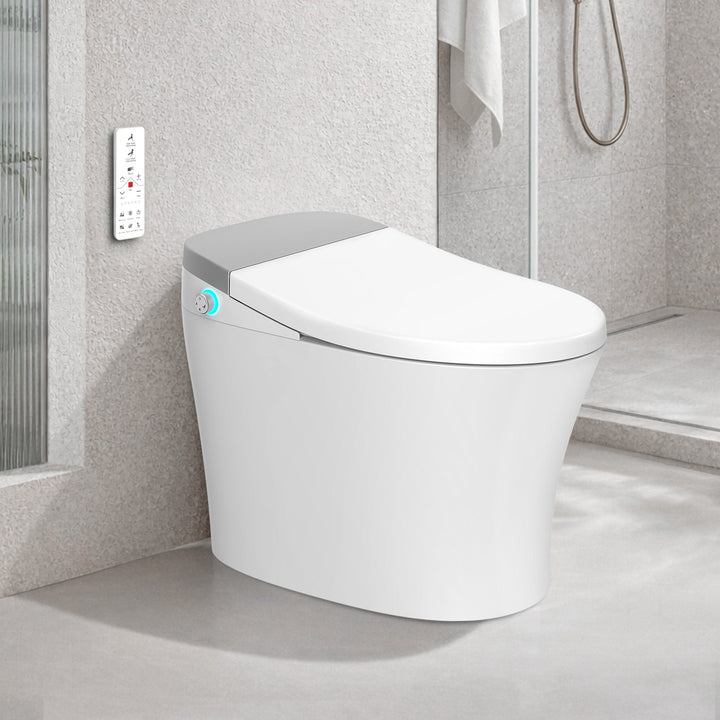 Pureflow Smart Toilet with Heated Seat and Bidet Wash