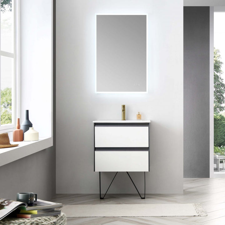 Berlin Freestanding Bathroom Vanity | ANVE Kitchen &amp; Bath