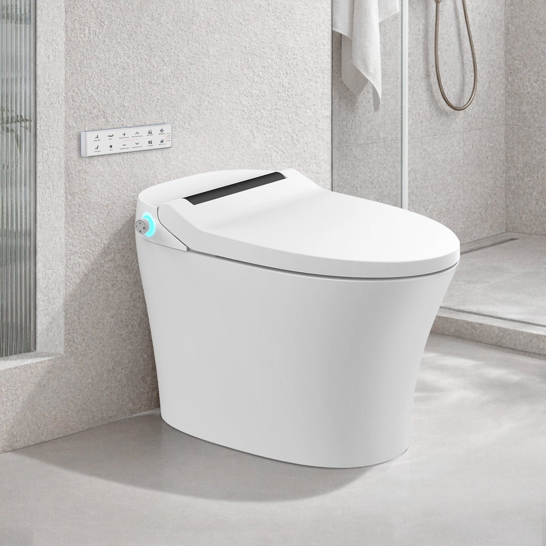 ST09 Smart Toilet with Heated Seat and UV Sterilization in 02 | ANVE Kitchen & Bath