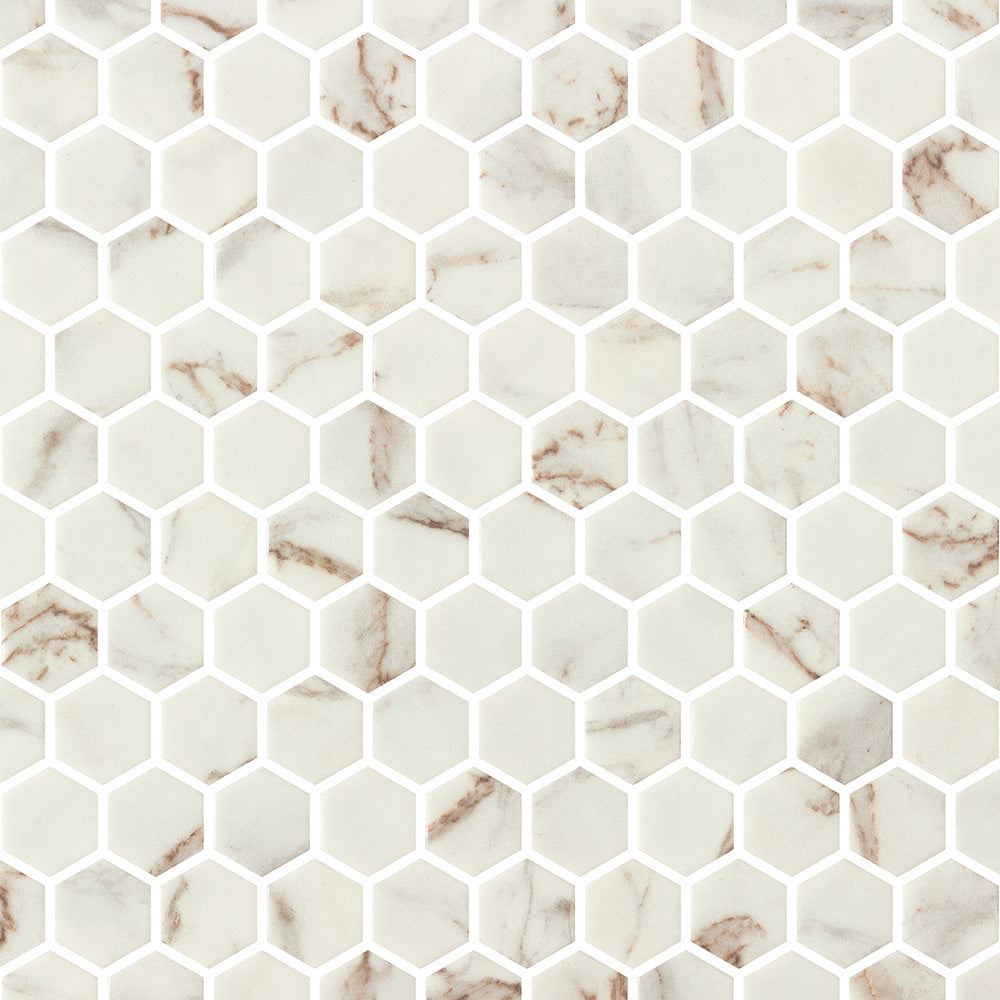 Vetro Floor Glass Mosaic Tile