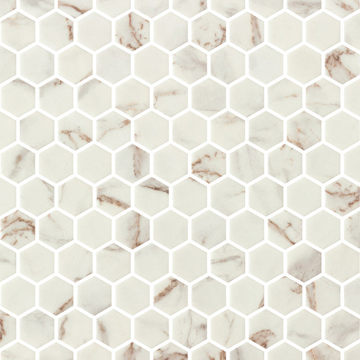 Vetro Floor Glass Mosaic Tile