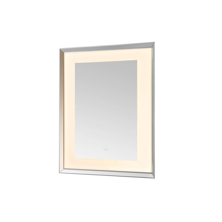 Madison 30" x 36" LED Bathroom Mirror in Chrome, Anti-Fog