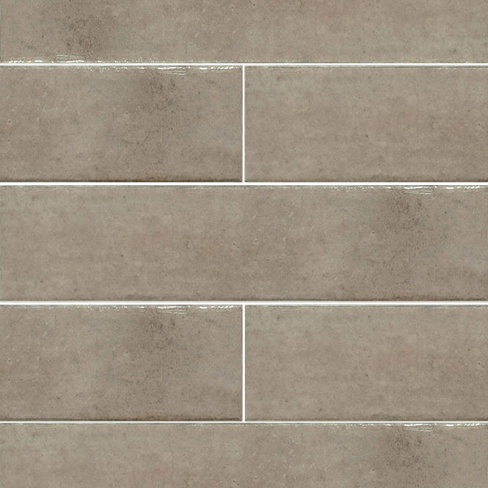 Antique 2" x 10" Glossy Porcelain Floor &amp; Wall Tile