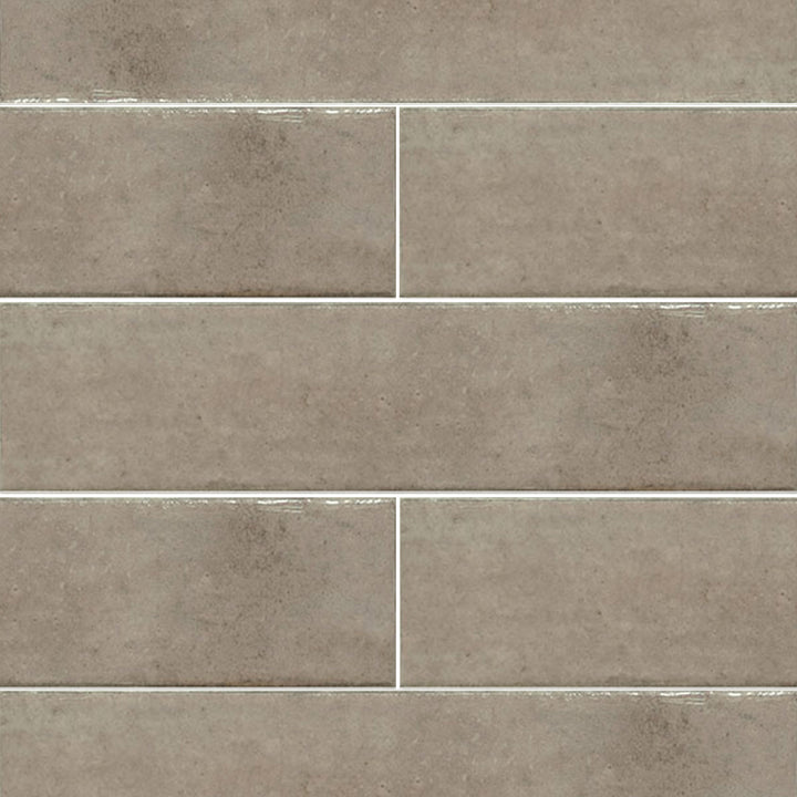 Antique 2" x 10" Glossy Porcelain Floor &amp; Wall Tile