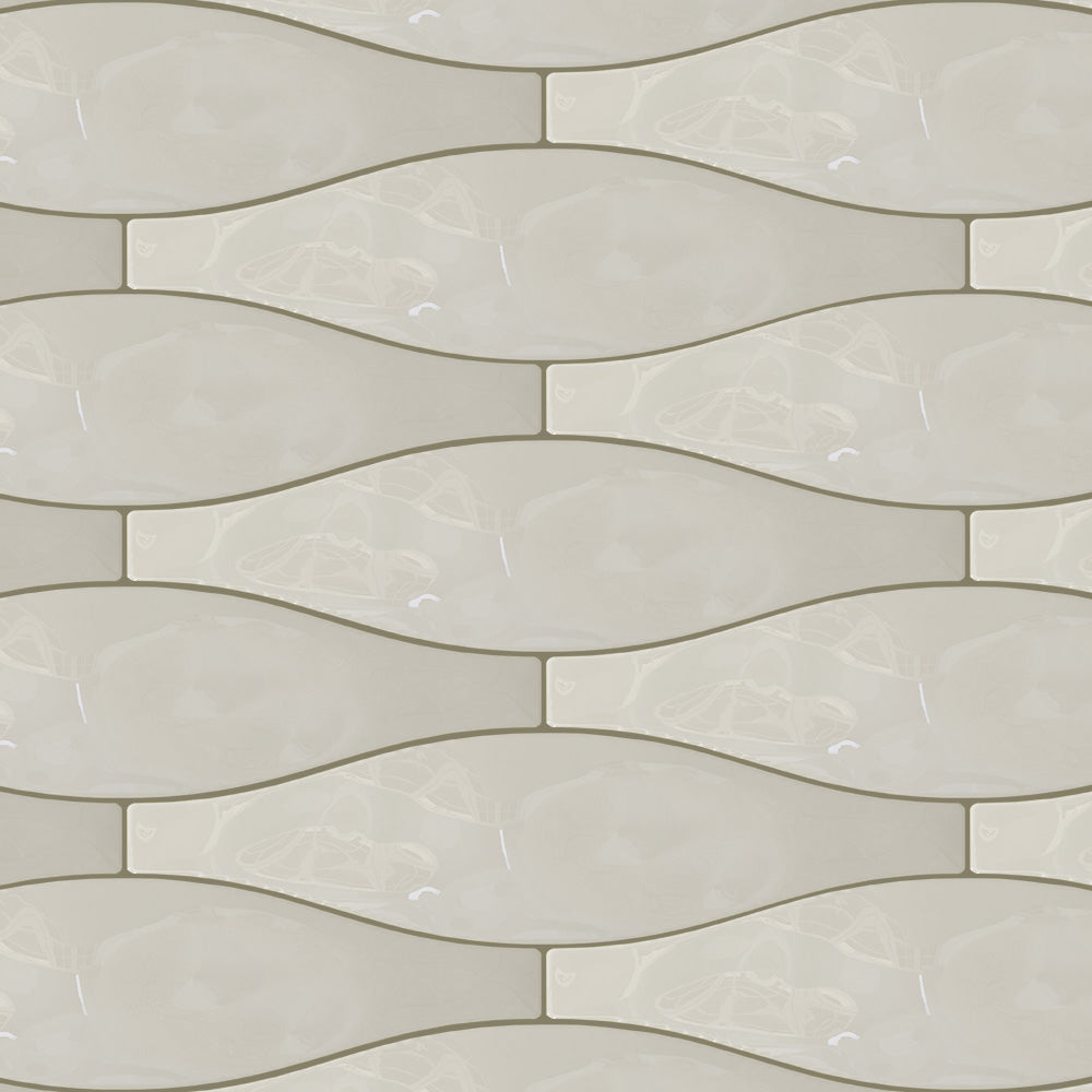 Shapes Glossy Ceramic Wall Tile