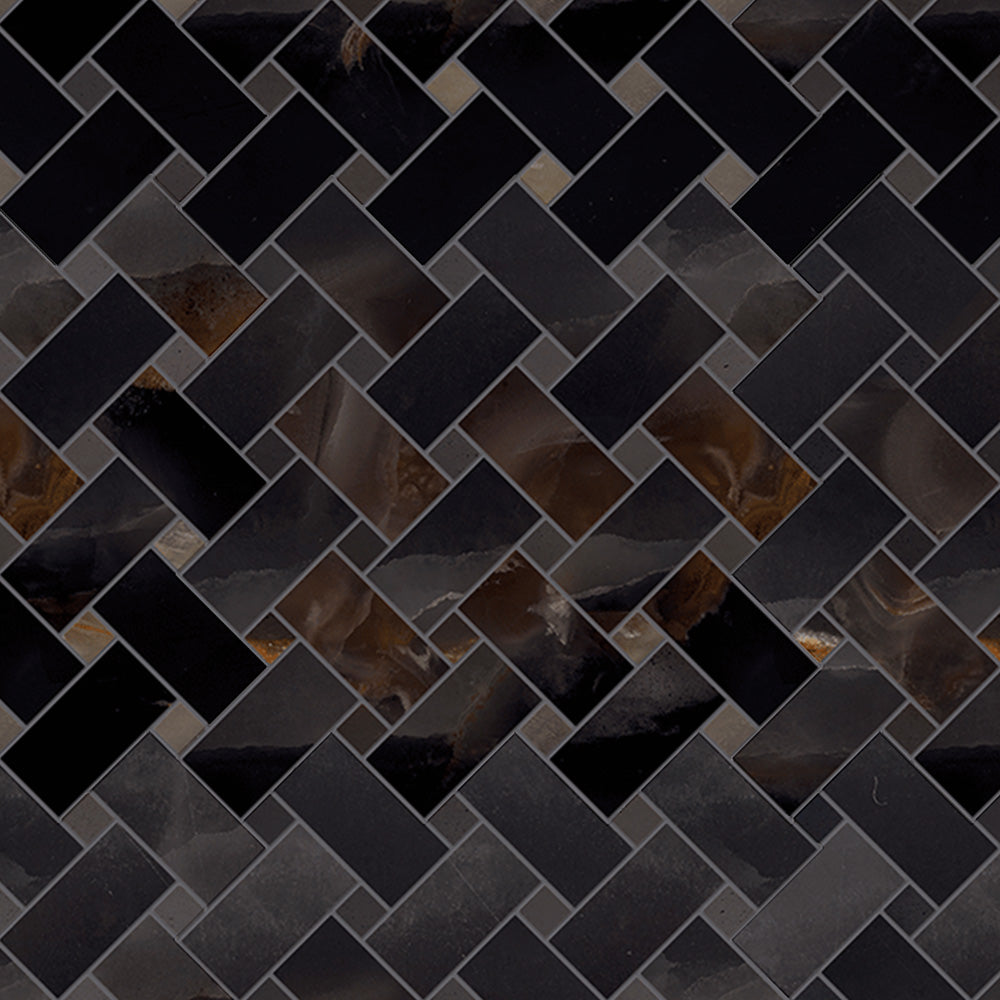 Precious Onyx-Look Polished Porcelain Floor &amp; Wall Tile