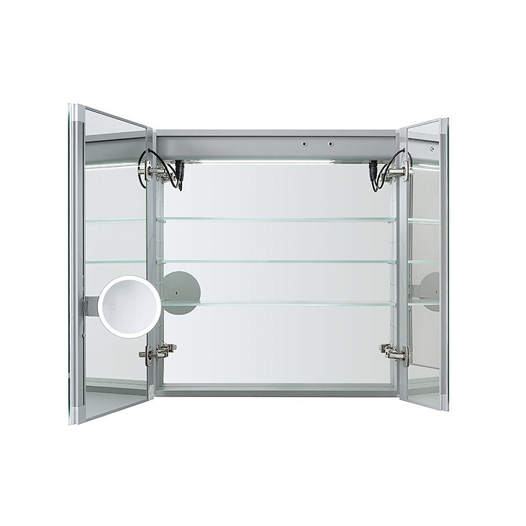 Edge Royale 30" x 32" LED Double Door Medicine Cabinet