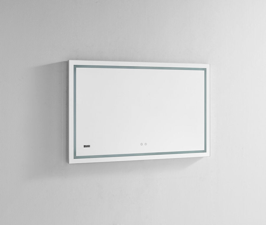 Daytona 40" x 36" LED Bathroom Mirror, Anti-Fog