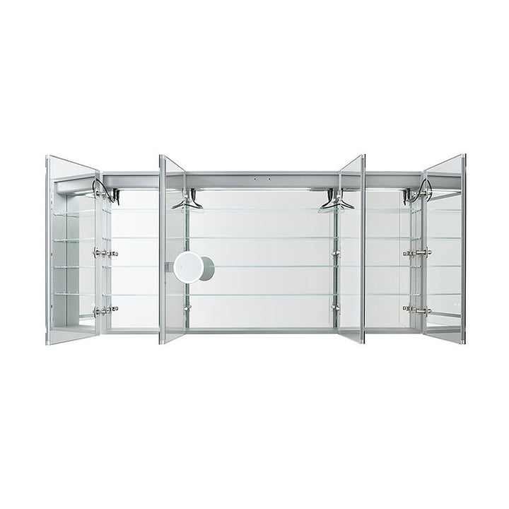 Signature Royale 72" x 36" Four Door LED Medicine Cabinet