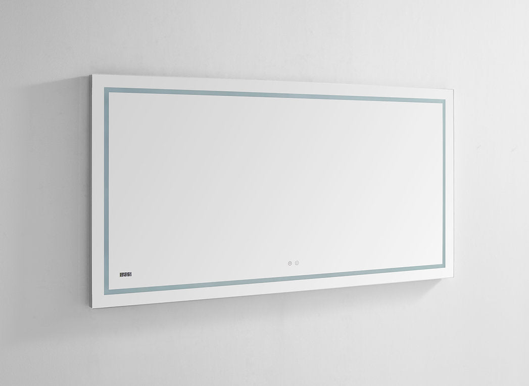 Daytona 60" x 36" LED Bathroom Mirror, Anti-Fog