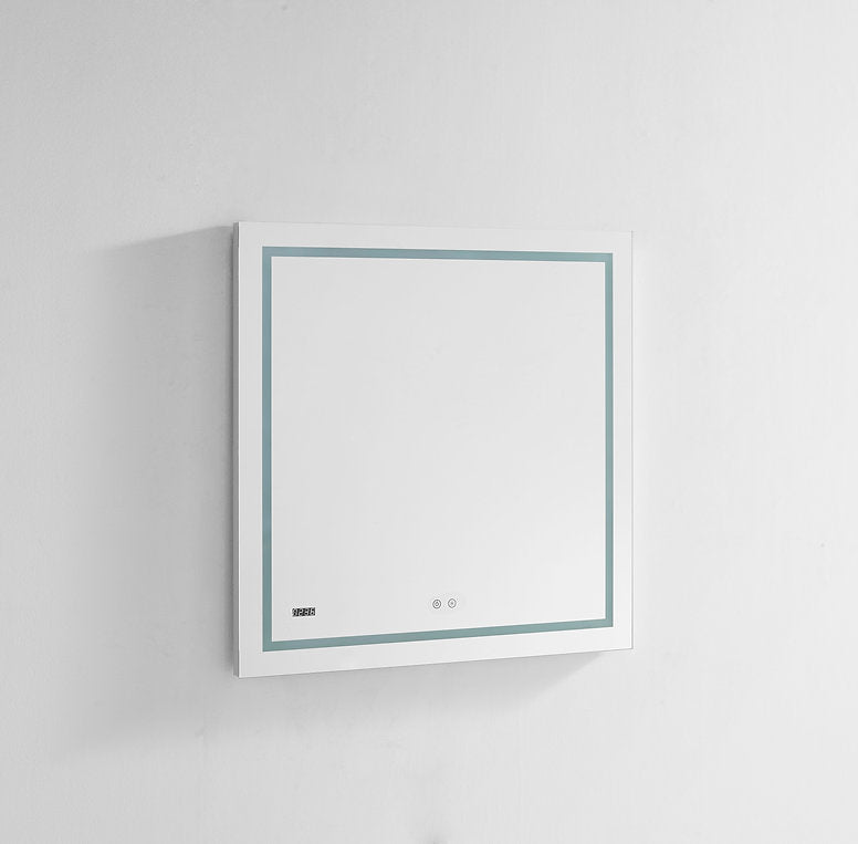 Daytona 30" x 30" LED Bathroom Mirror, Anti-Fog