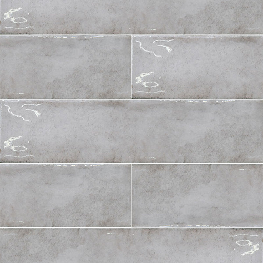 Antique 2" x 10" Glossy Porcelain Floor &amp; Wall Tile | ANVE Kitchen &amp; Bath