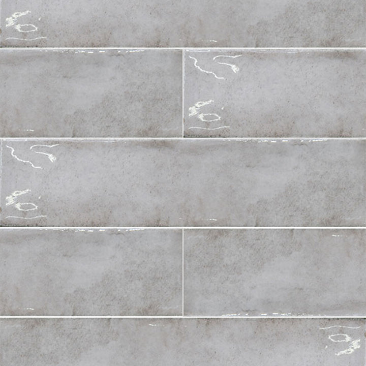 Antique 2" x 10" Glossy Porcelain Floor &amp; Wall Tile | ANVE Kitchen &amp; Bath