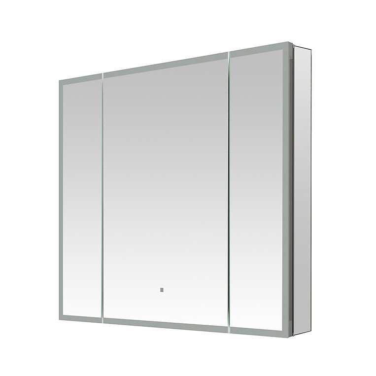 Edge Royale 36" x 32" LED Lighted Triple Door Medicine Cabinet