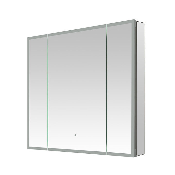 Edge Royale 36" x 32" LED Lighted Triple Door Medicine Cabinet