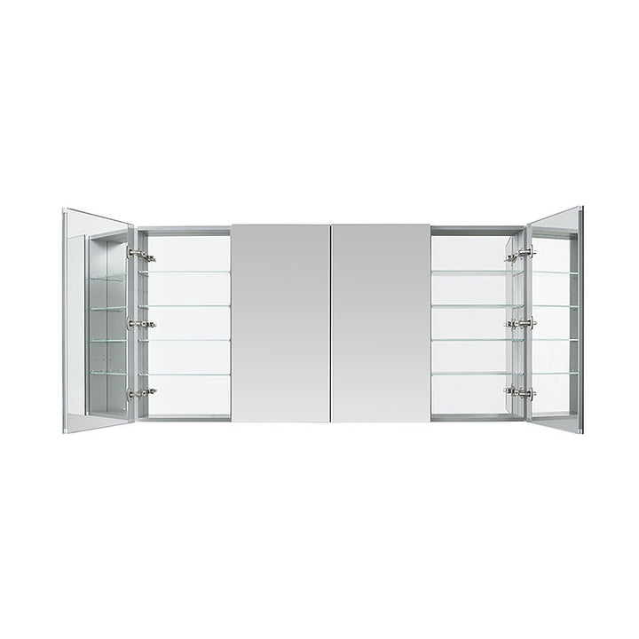 Royale 72" x 36" Four Door LED Medicine Cabinet