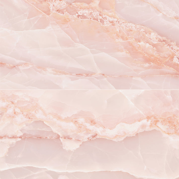 Precious Onyx-Look Polished Porcelain Floor &amp; Wall Tile