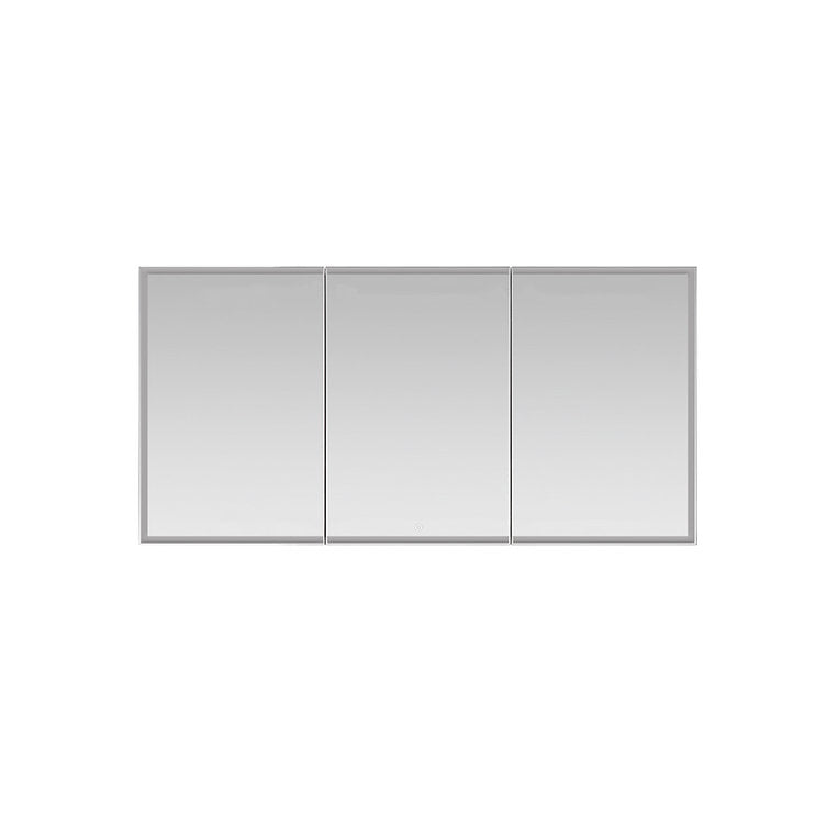 Edge Royale 60" x 32" LED Lighted Triple Door Medicine Cabinet