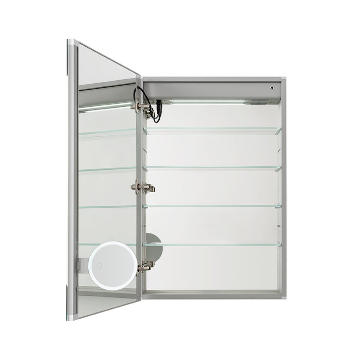 Edge Royale 24" x 32" Left Hinge LED Lighted Medicine Cabinet