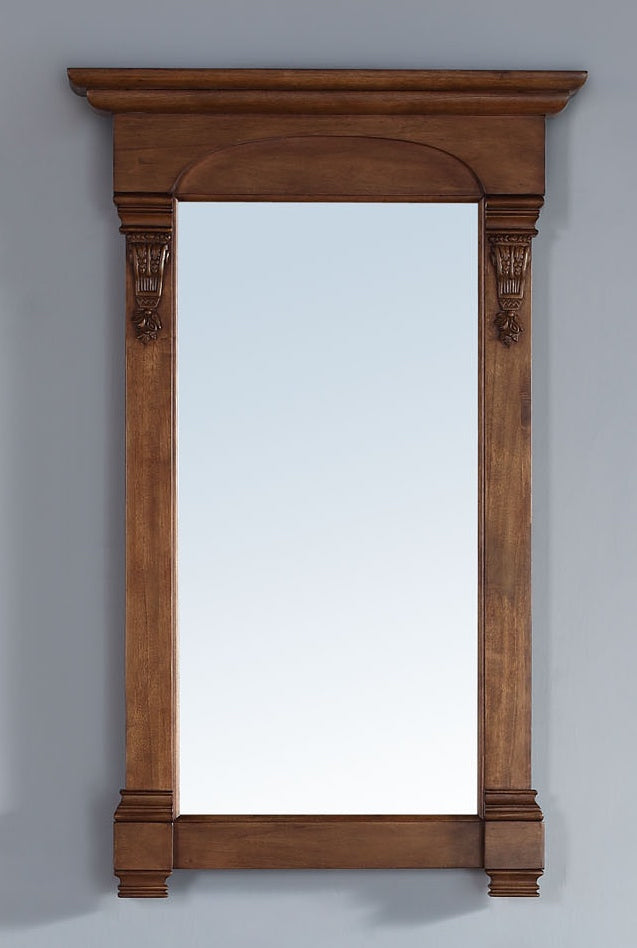 Brookfield 26" Bathroom Mirror, Country Oak
