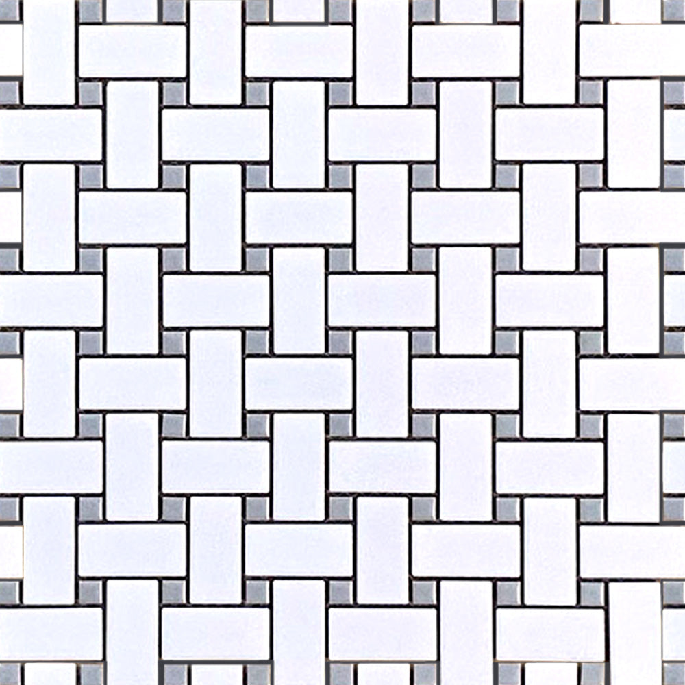 Geometrics Matte Porcelain Mosaic Tile