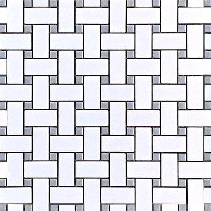 Geometrics Matte Porcelain Mosaic Tile