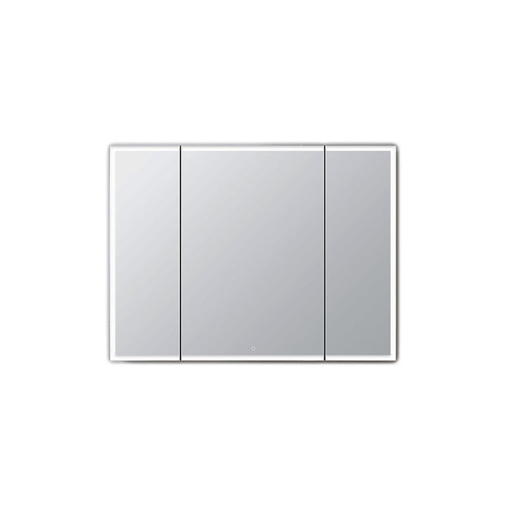 Edge Royale 40" x 32" LED Lighted Triple Door Medicine Cabinet