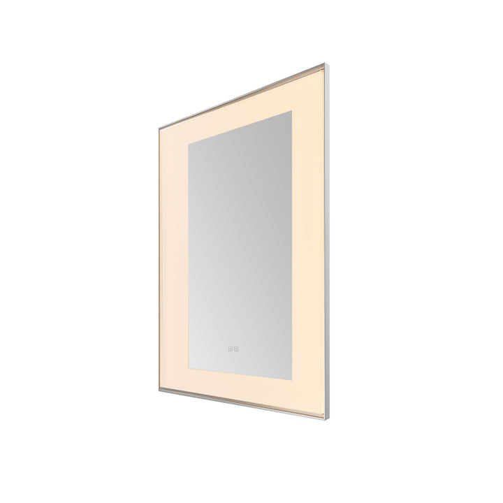 Lexington 24" x 36" LED Bathroom Mirror in Chrome, Anti-Fog