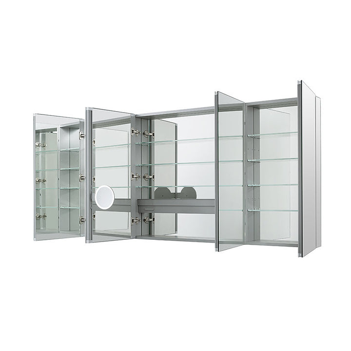 Royale 72" x 36" Four Door LED Medicine Cabinet
