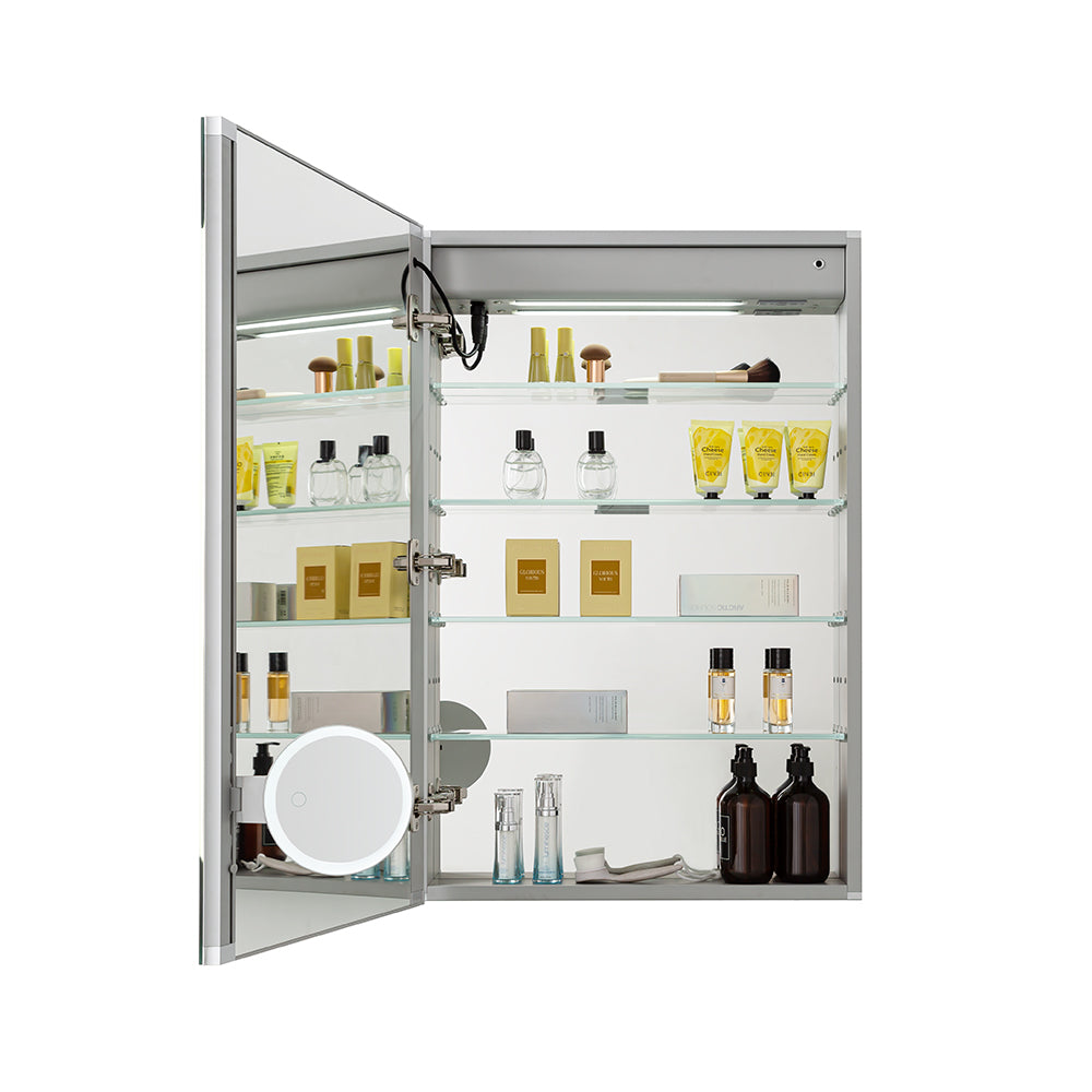 Edge Royale 24" x 32" Left Hinge LED Lighted Medicine Cabinet