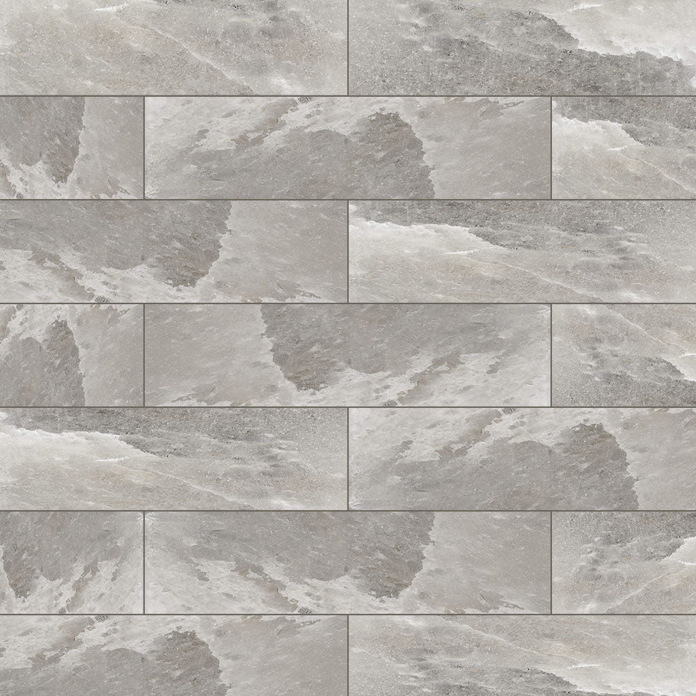 Rock Salt Polished Porcelain Floor & Wall Tile | ANVE Kitchen & Bath