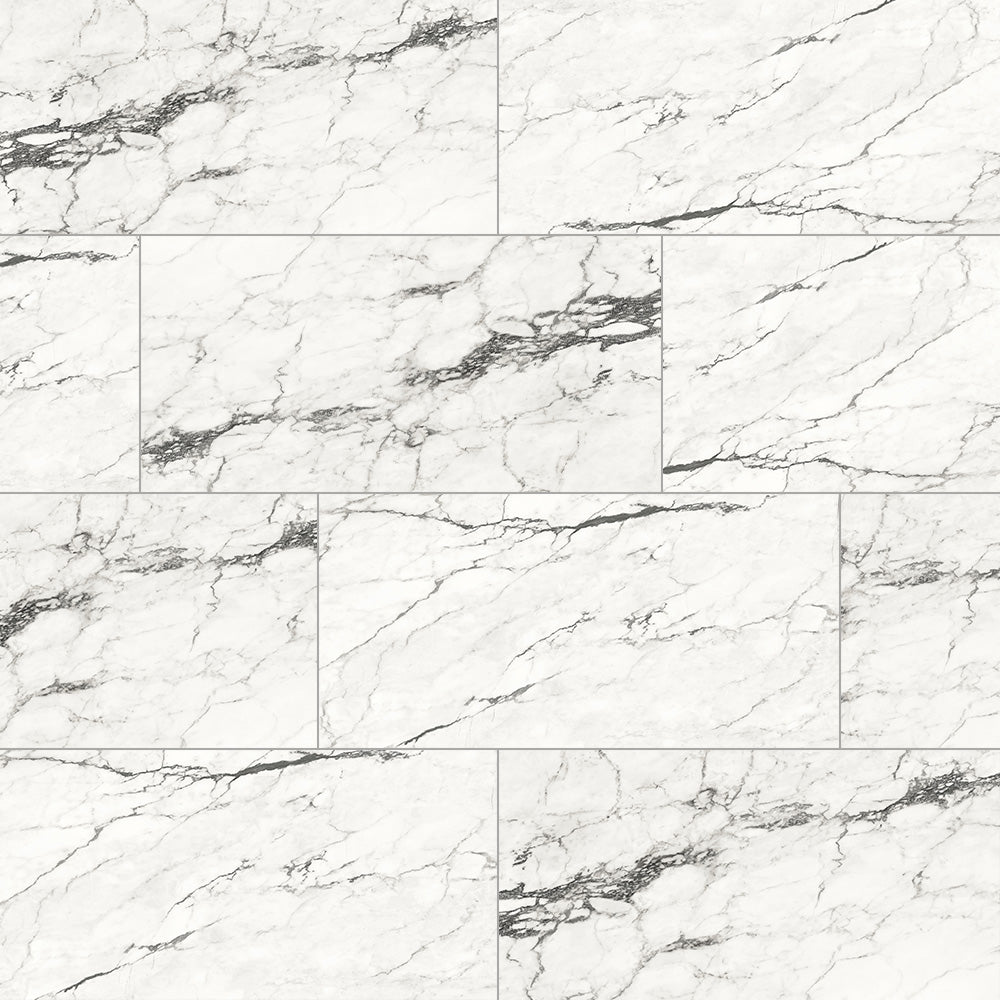 Gallery Marble-Look Matte Porcelain Floor &amp; Wall Tile