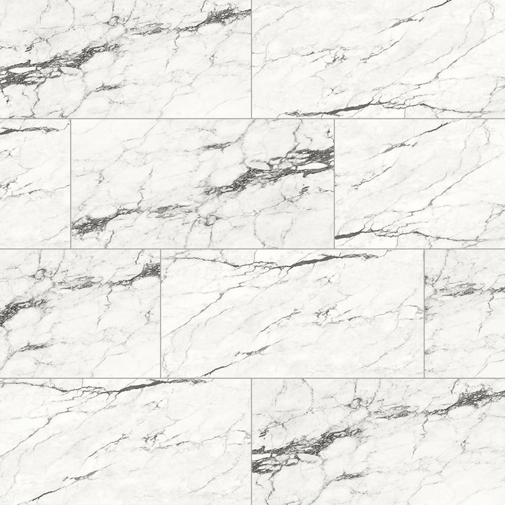 Gallery Marble-Look Matte Porcelain Floor &amp; Wall Tile