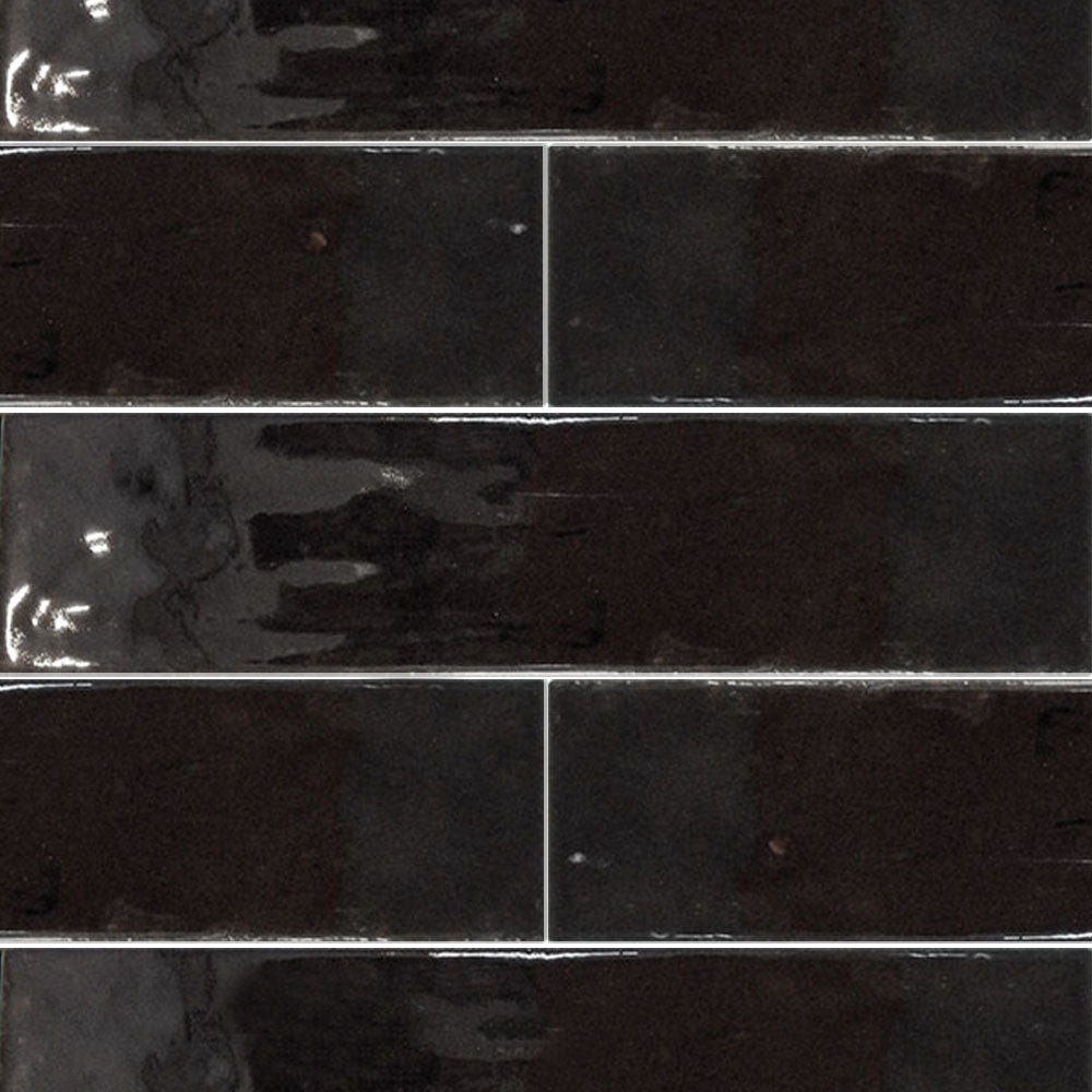 Antique 2" x 10" Glossy Porcelain Floor &amp; Wall Tile