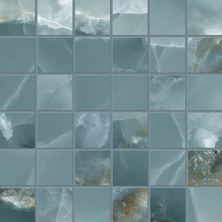 Precious Onyx-Look Polished Porcelain Floor &amp; Wall Tile