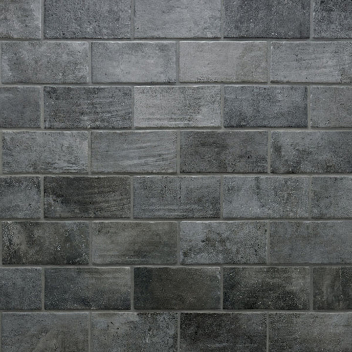 Terra Brick 5" x 10" Brick-Look Matte Porcelain Floor &amp; Wall Tile