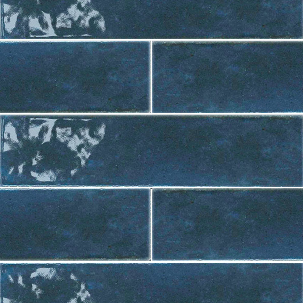 Antique 2" x 10" Glossy Porcelain Floor &amp; Wall Tile