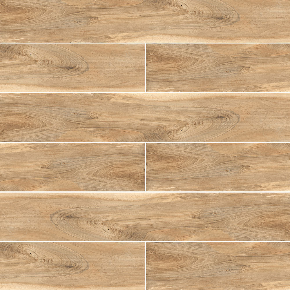 Edgewood Wood-Look Matte Porcelain Mosaic Tile