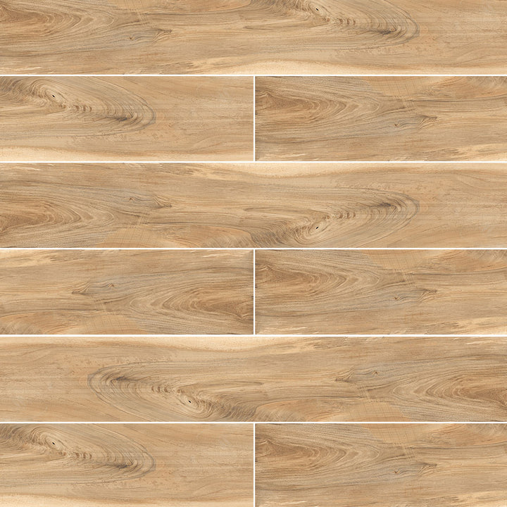 Edgewood Wood-Look Matte Porcelain Mosaic Tile
