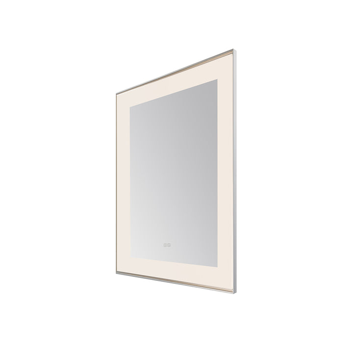 Lexington 30" x 36" LED Bathroom Mirror in Chrome, Anti-Fog