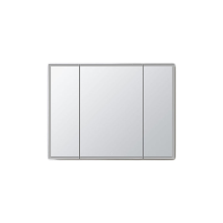 Edge Royale 40" x 32" LED Lighted Triple Door Medicine Cabinet